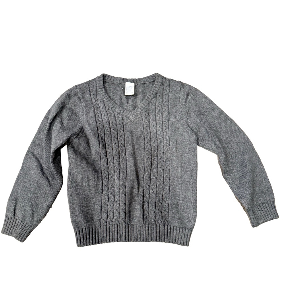 Boys' Unbranded Sweater Size 8 Gray
